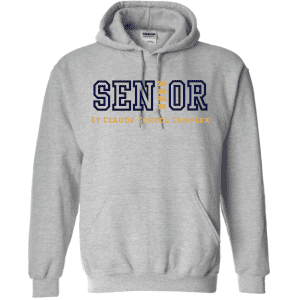 G185 Gildan Heavy Blend 8 oz., 50/50 Hooded Sweatshirt - Sport Grey