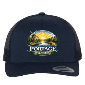 6606 Yupoong Adult Retro Trucker Cap - Navy