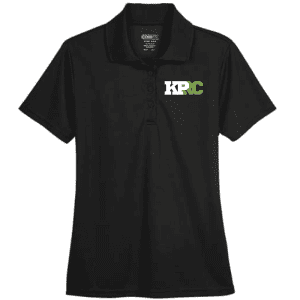 78181 Core365 Ladies' Origin Performance Pique Polo - Black
