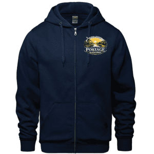 L00555 CSW 24/7 Surfer Full-Zip Hooded Sweatshirt - Navy